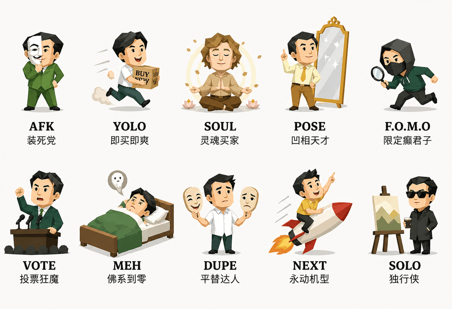 EBTI 10 种购物人格